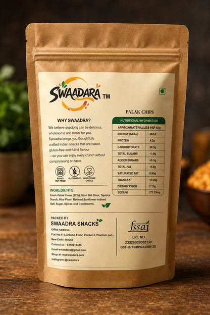 Swaadara’s Palak Chips