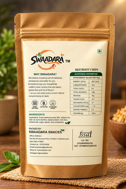 Swaadara's Beetroot Chips