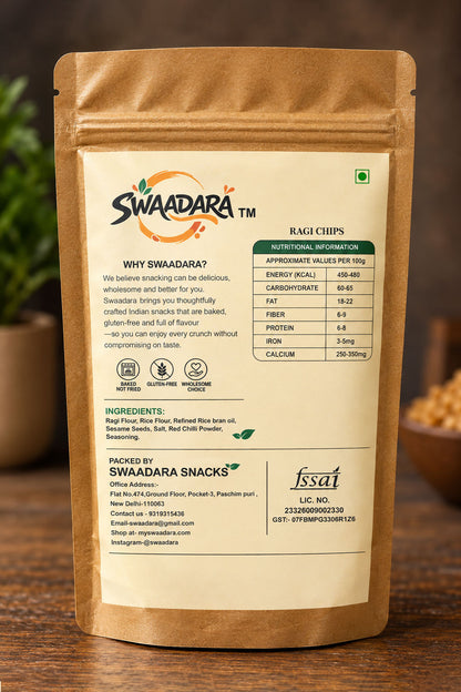 Swaadara's Ragi Chips